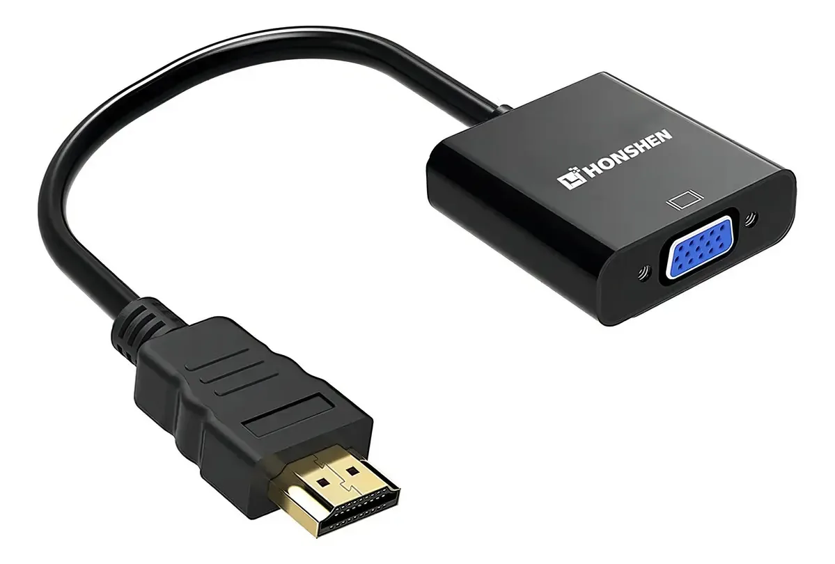 Adaptadores HDMI para VGA Honshen 8541673673, cor azul