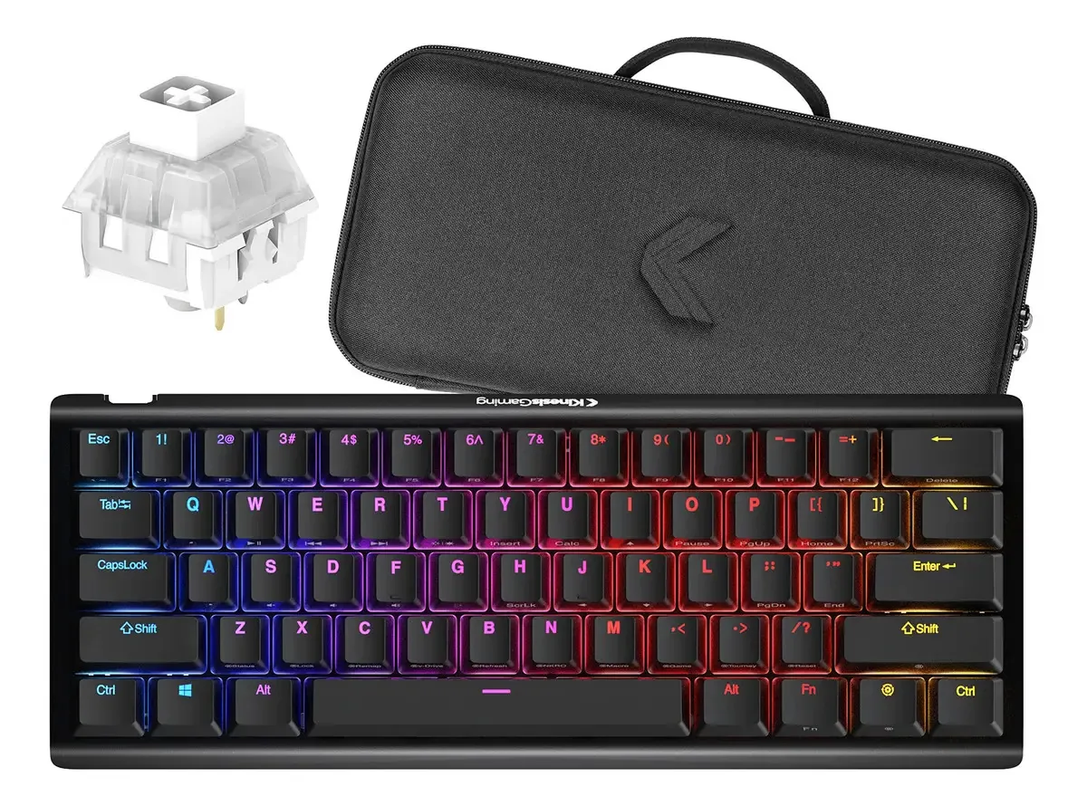 Teclado mecânico para jogos Kinesis Tko | Bla Switches