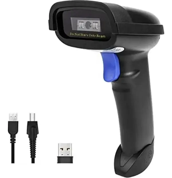 Scanner de código de barras Bluetooth Netum, compatível com