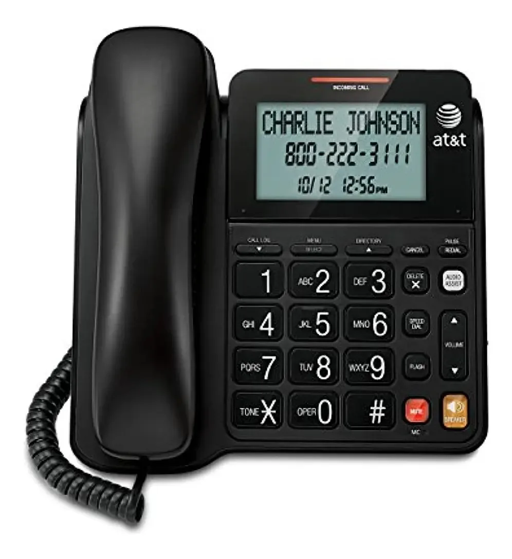 Telefone com fio At Y T Cl2940 com identificador de chamadas