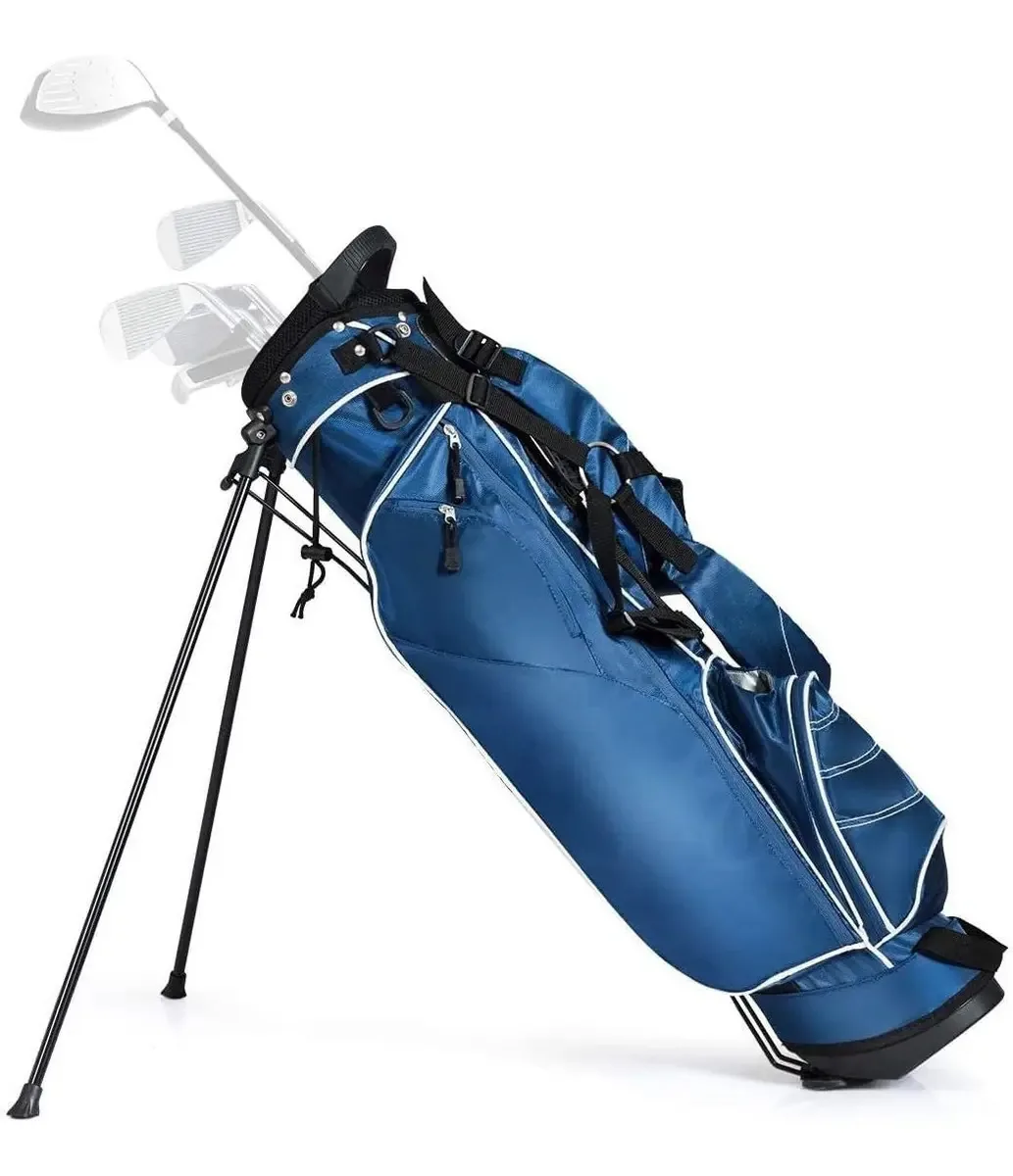 Bolsa com suporte para clube de golfe Officejoy - azul marinho