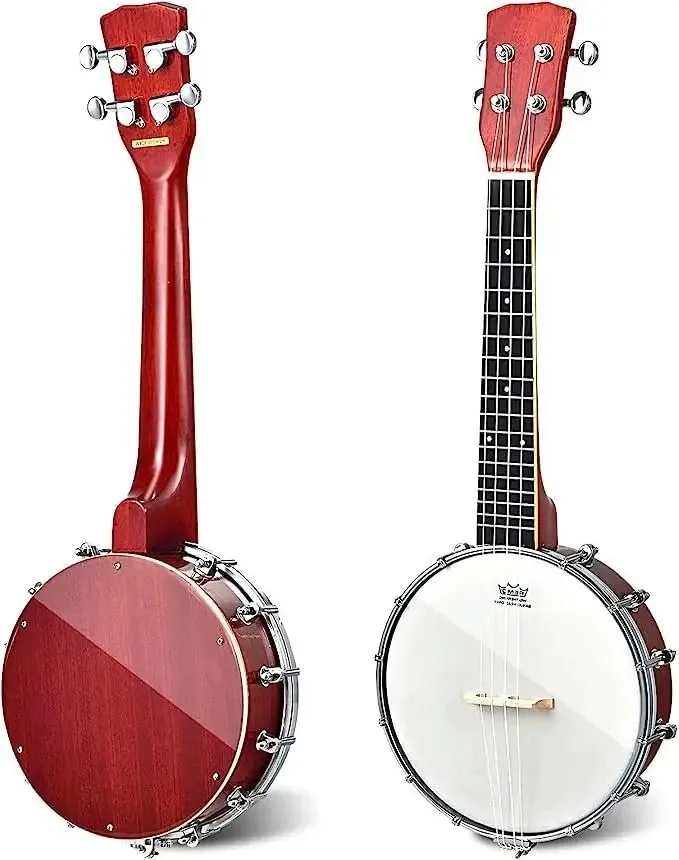 Ukulele de banjo Medimall de 24 polegadas, 4 cordas para Princi