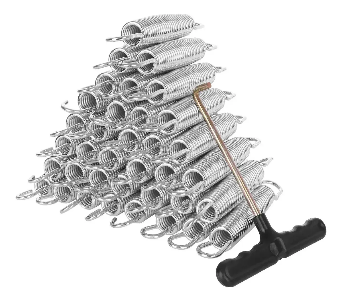 Mivide - Pacote De 40 Molas Para Cama Elástica De 5.5 PuLG