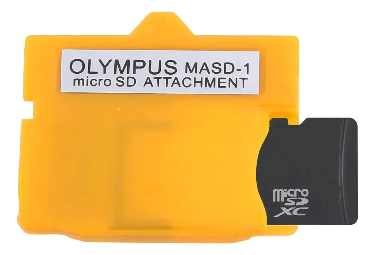 Adaptador Microsd Para Xd Olympus Masd-1 Cor Laranja