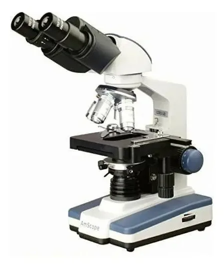 Microscópio composto binocular Amscope B120a Siedentopf