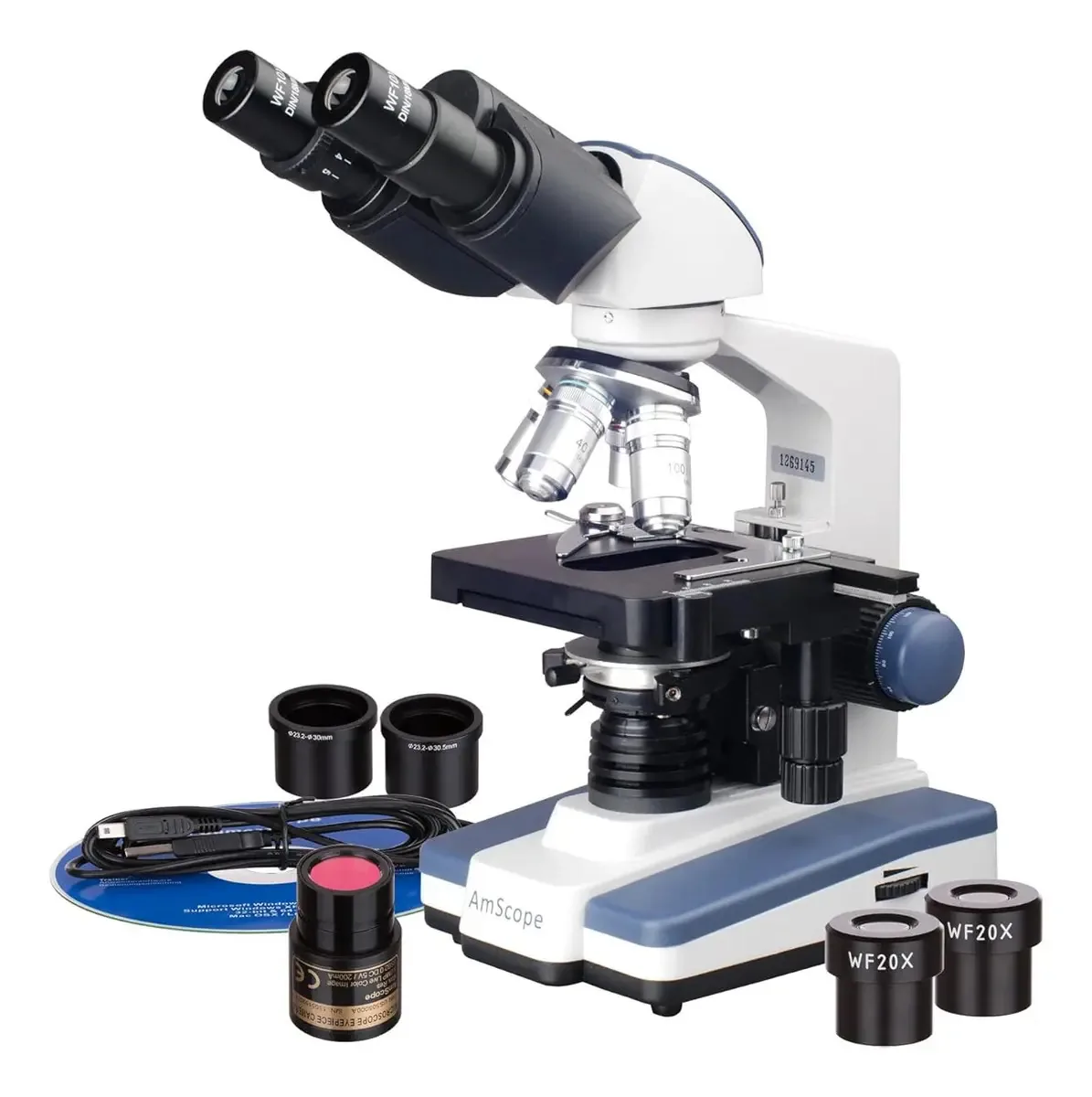 Microscópio composto binocular Siedentopf Digital B120b E