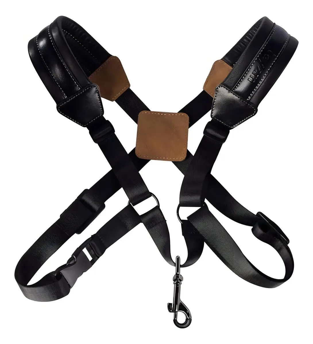 Pulseira de saxofone Rayzm, pulseira de couro dupla universal
