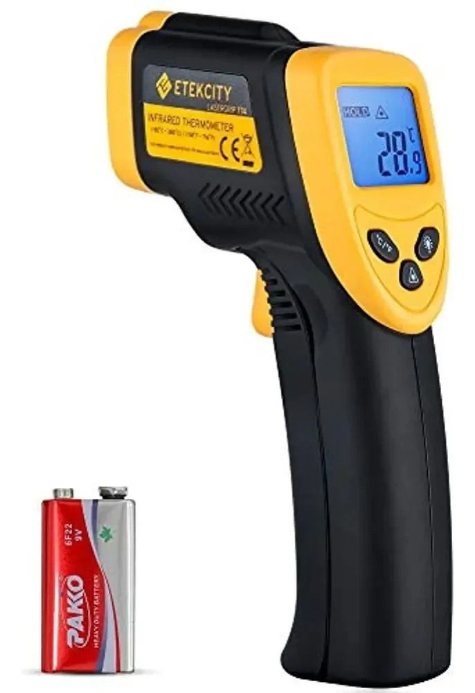Informações sobre termômetros a laser Etekcity Lasergrip 774 não para humanos