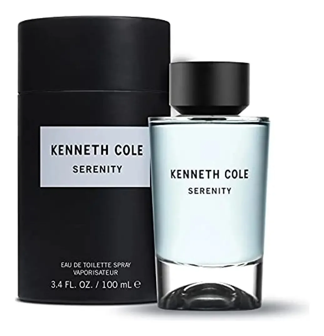 Eau De Toilette em Aerossol Kenneth Cole, Serenity, 3.4 Onças