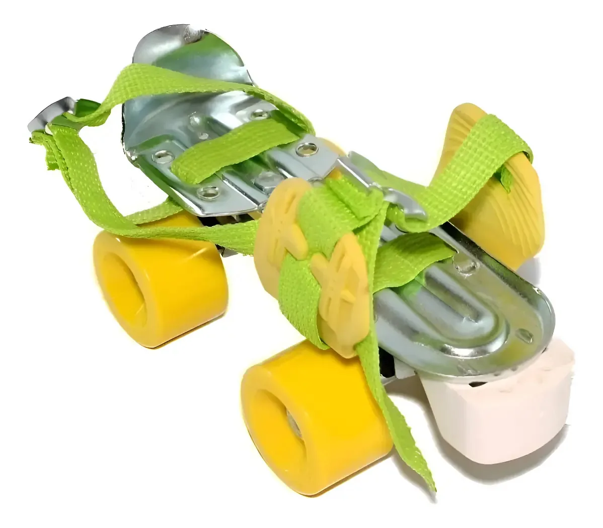 Patin Teen Leccese Ext 27 A 37 - 27 Al 37 - 5 mm - amarelo e verde maçã