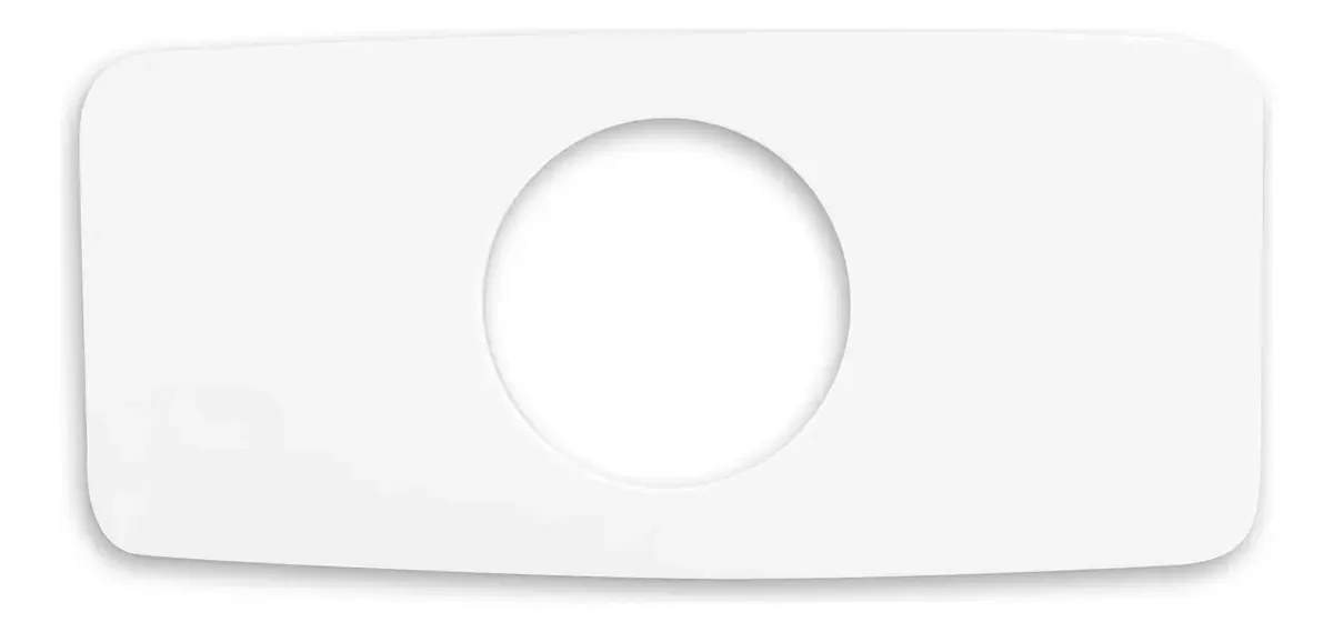 Stinger Seadash3w - Kit Universal De Rádio De 3 Polegadas, Acabamento Branco Para Todos Os Rádios De 3 Polegadas
