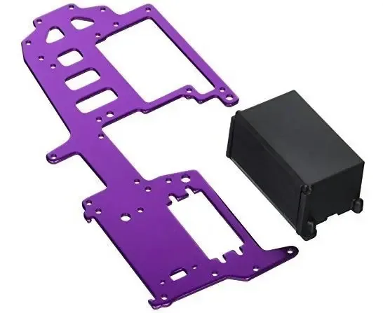 Placa Superior de Alumínio Redcat Racing, Roxa
