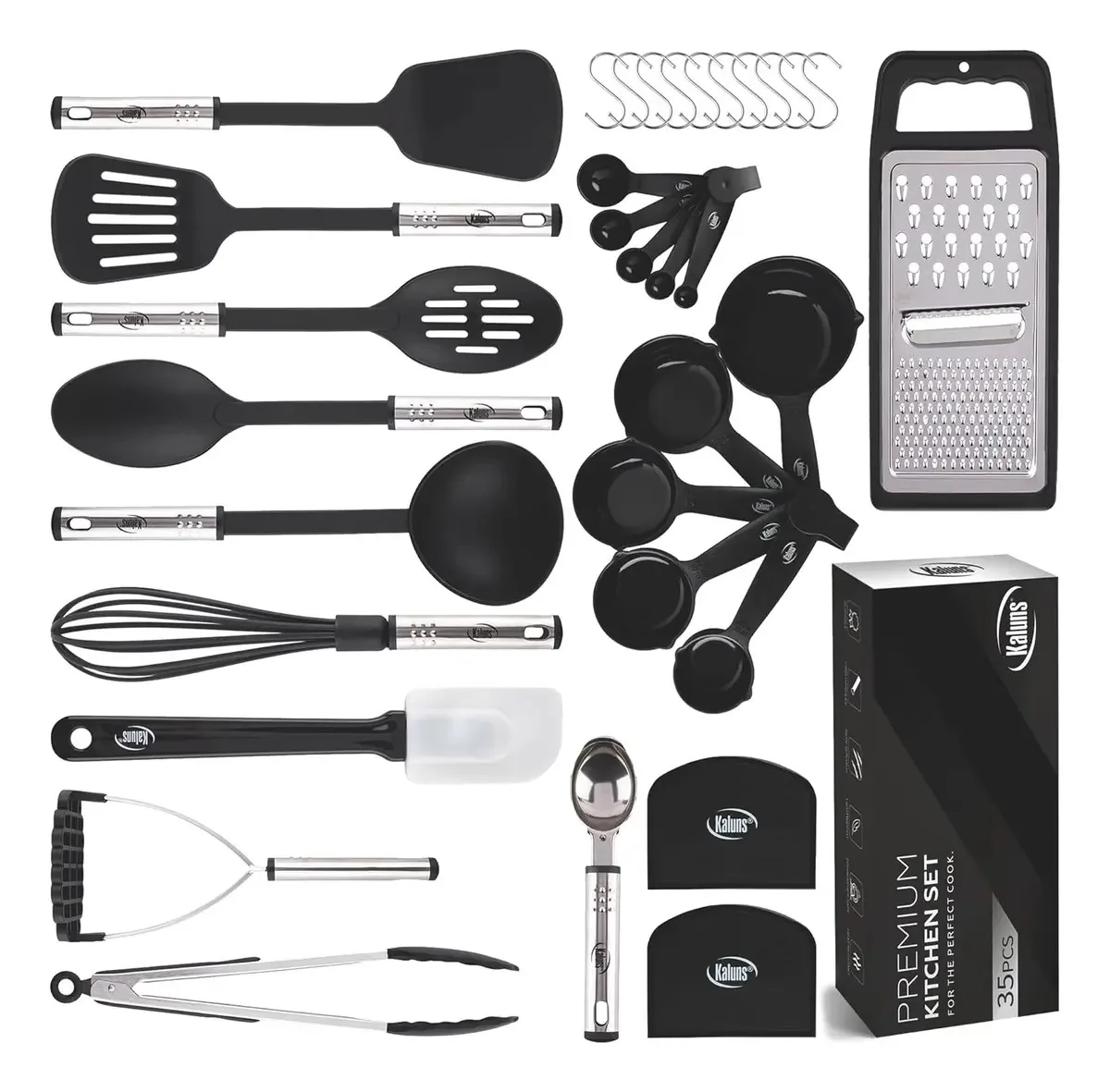 Conjunto de utensílios de cozinha - 24 utensílios de cozinha