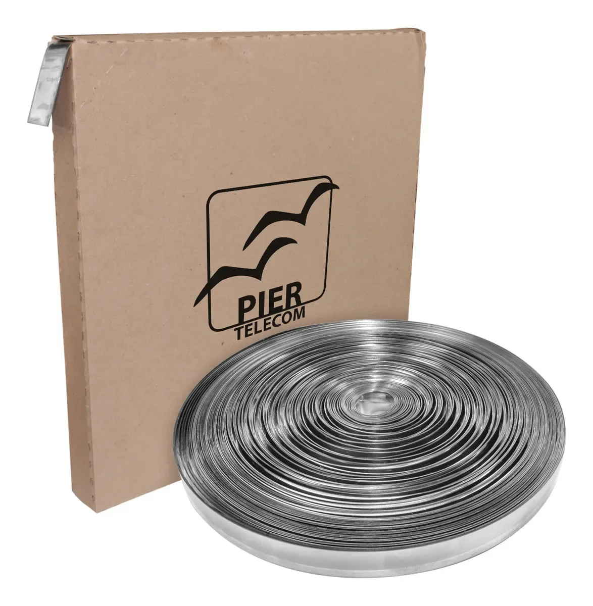 Fita Arquear Inox 430 Fusimec 1/2" 25m Para Poste Pier Telecom