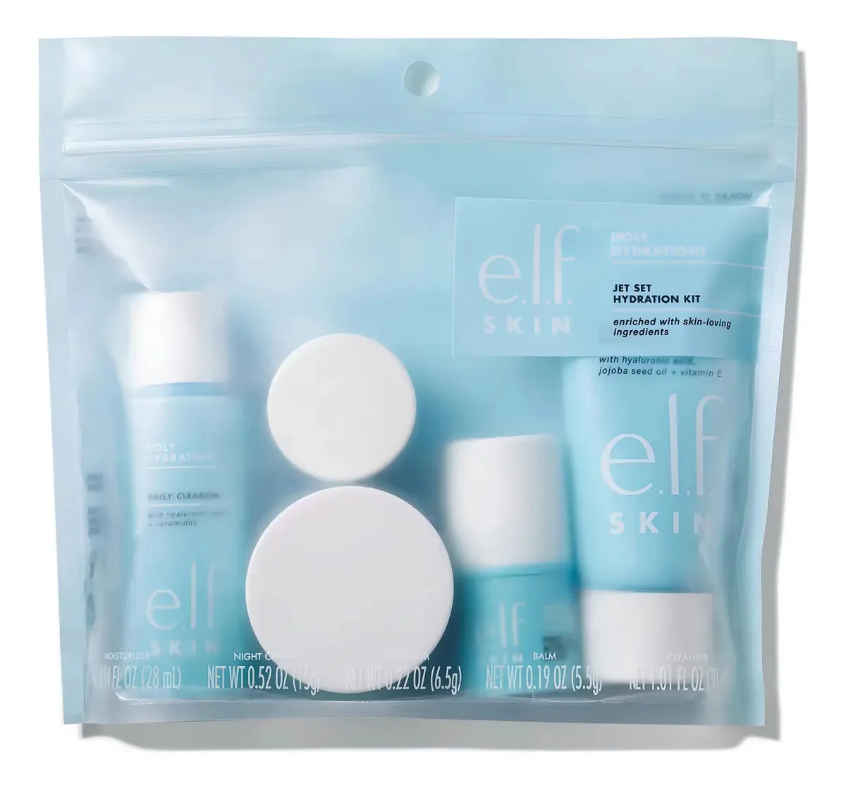 Set De Cuidado De La Piel E.l.f. Jet Set, Kit De Hidratación