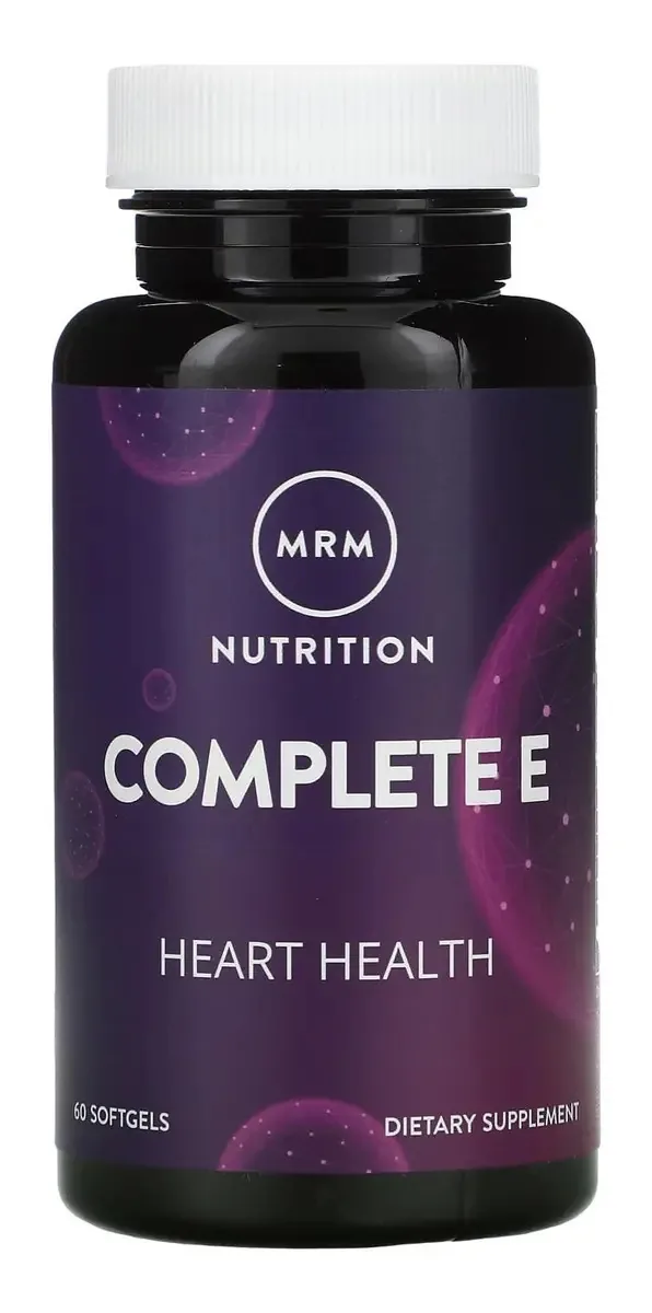 Vitamina E Complete E MRM em Cápsulas