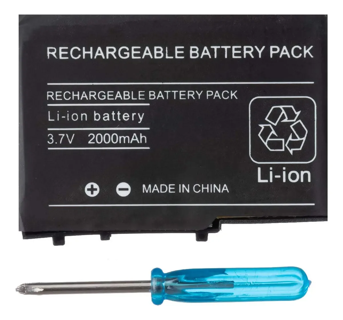Bateria de reposição para Nintendo DSL NDS Lite 2000mAh 3.7v