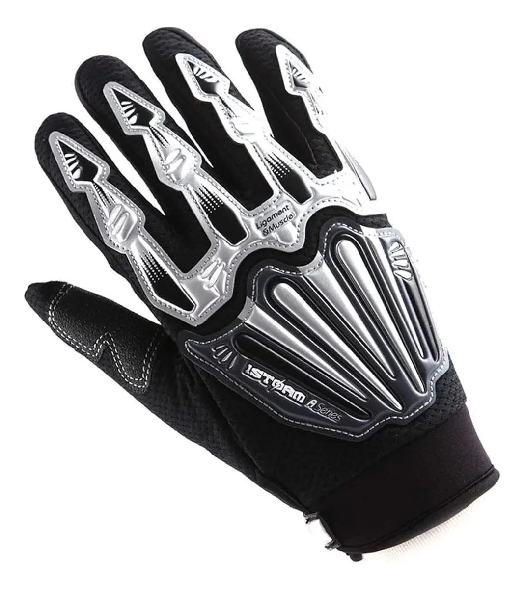 Luvas para jovens Skeleton Model Offroad, tamanho S
