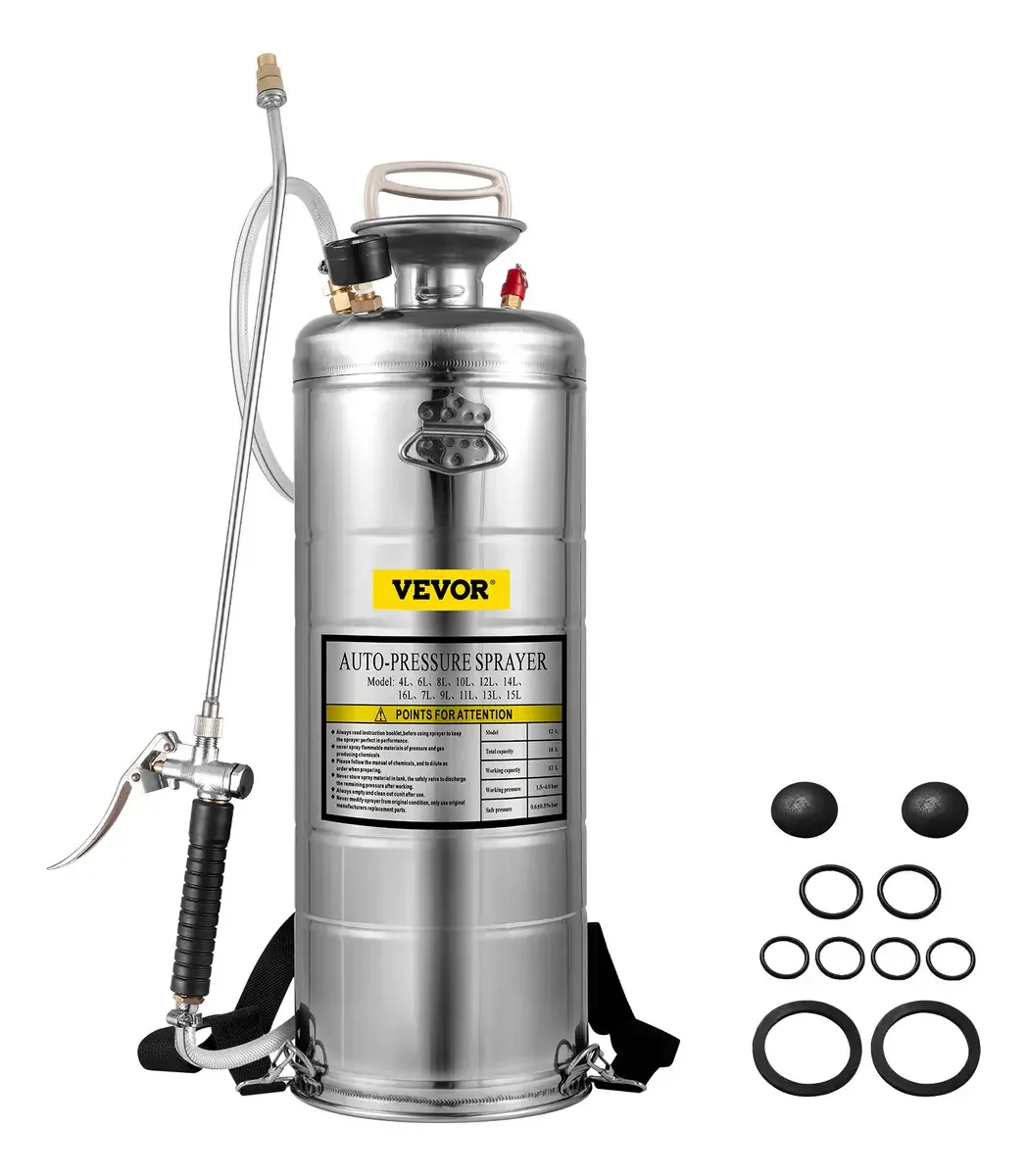 Bomba de pulverização por aspersão Vevor Fumigator 12 L