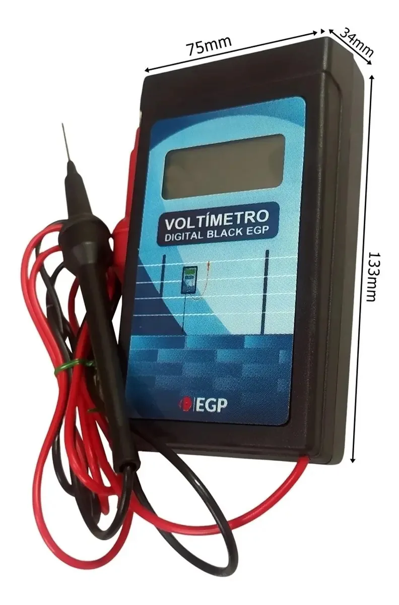 Voltímetro de Cerca Elétrica Digital GCP Citrox 0-20kV