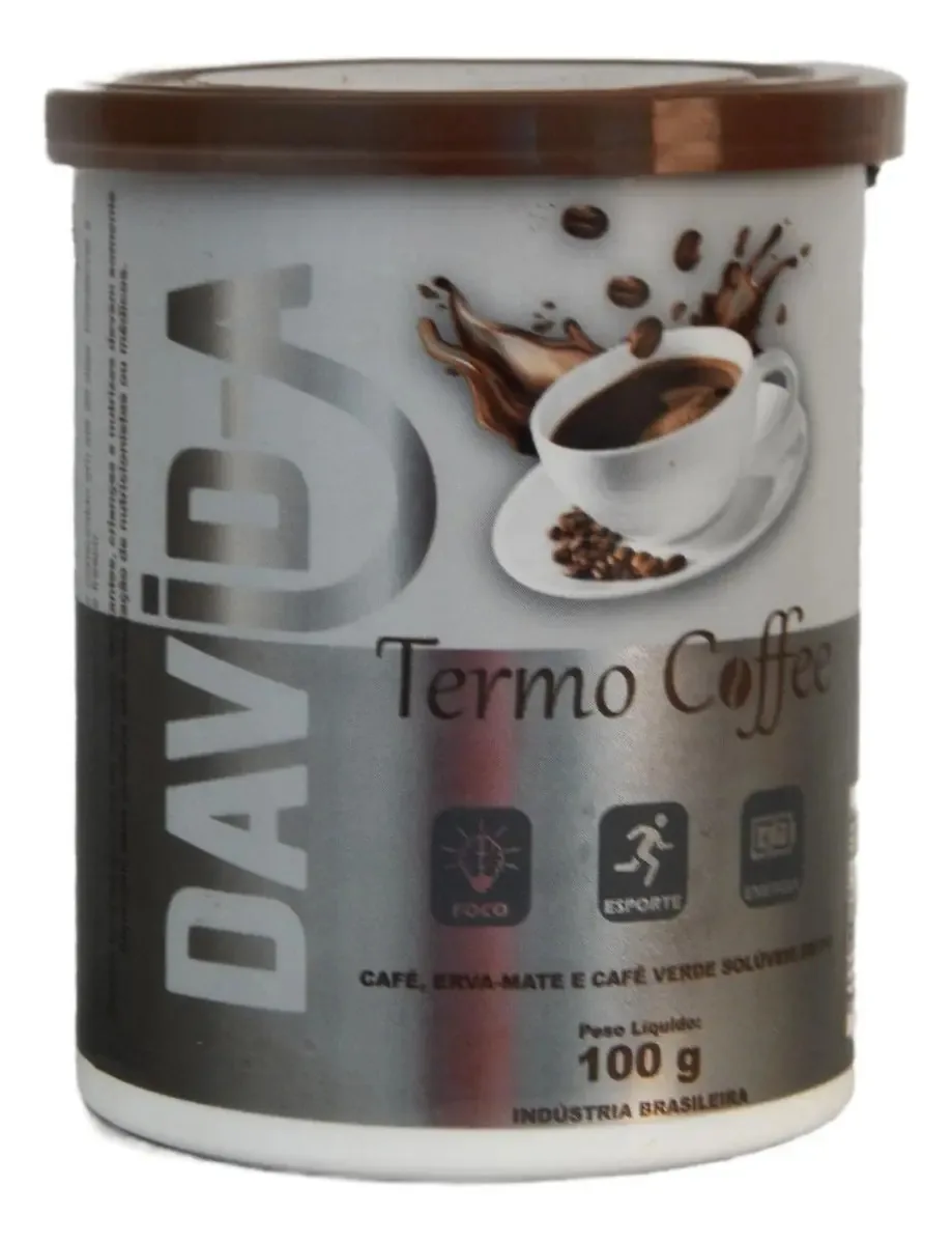 Termo Coffee Davida - Café Termogênico Arábica 100g