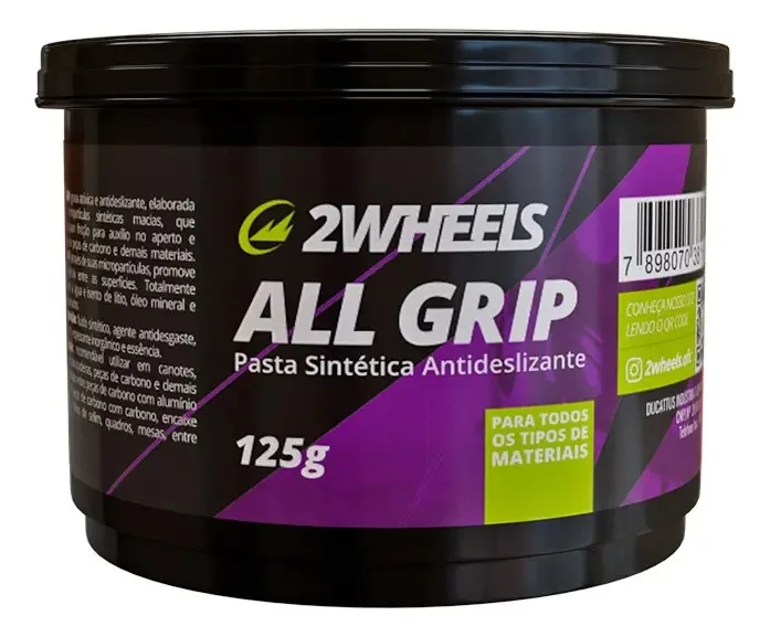 Graxa Sintética Antideslizante 2Wheels All Grip 125g Bicicleta