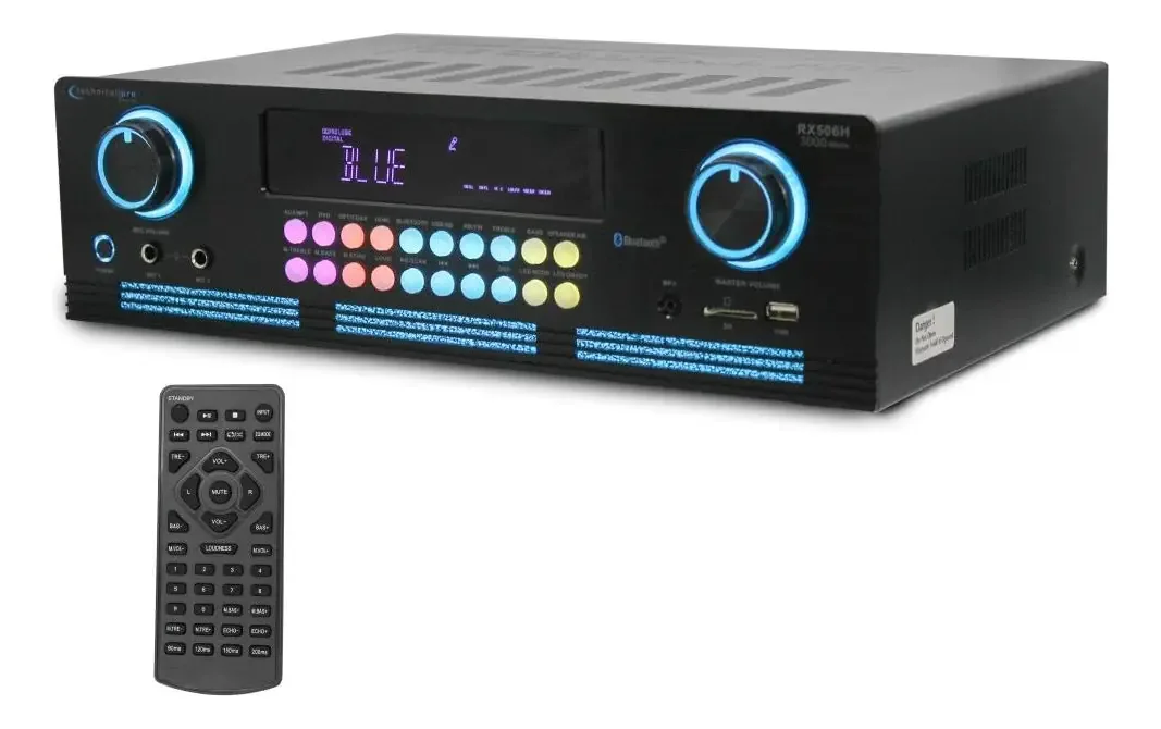 Amplificador de áudio Technical Pro TPA5BK 100W RMS.