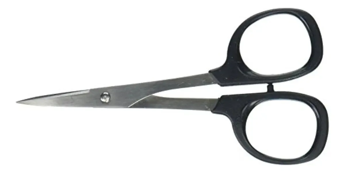 Tesoura de costura de ponta curva Kai 4, preta