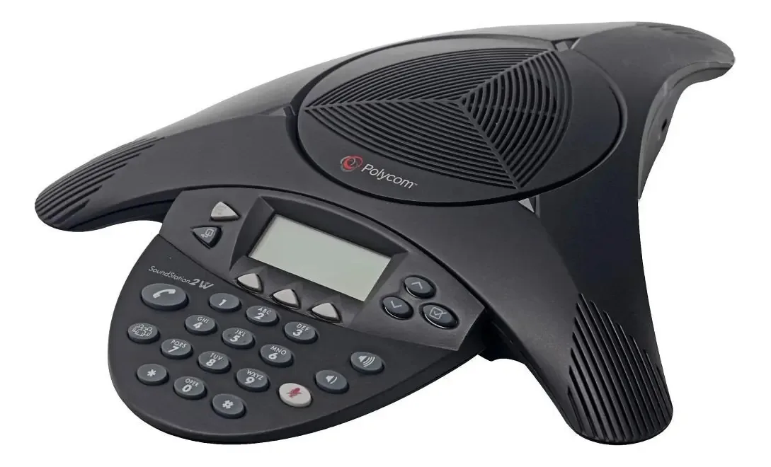 Telefone Polycom Preto - Modelo Avaya 9608G, VoIP, Tela Colorida, Conexão Ethernet, Ideal para Escritório e Negócios.