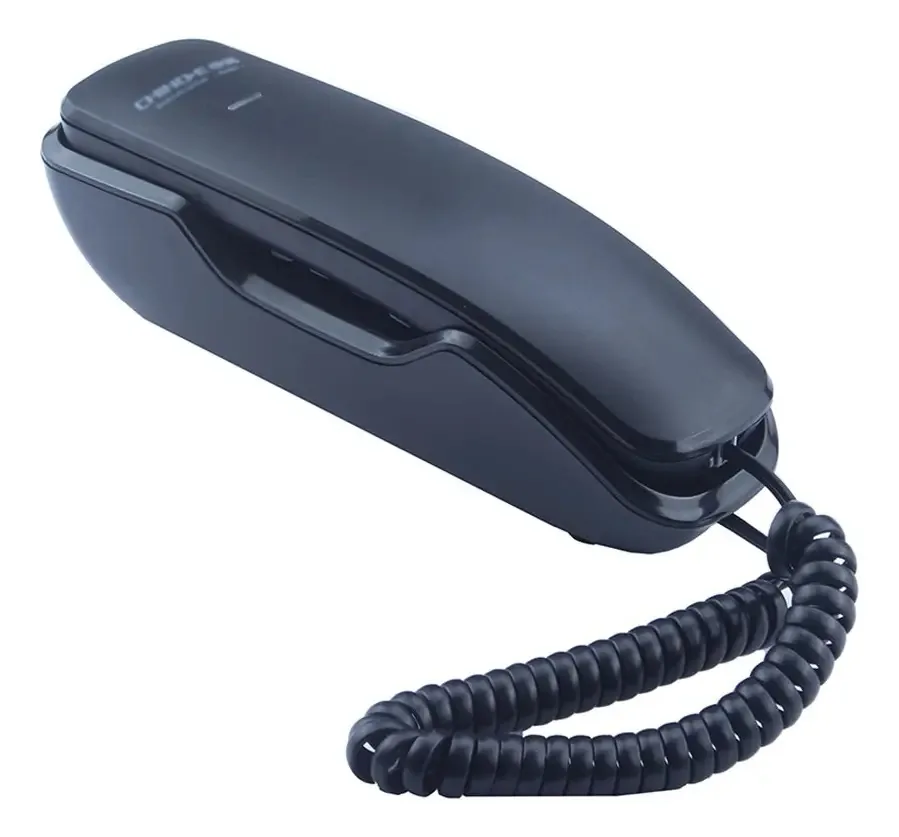 Telefones Fixos Fixos Do Telefone/home Office Hotel/telefones De Montagem Na Parede / 190 * 60 * 58m M (cor : Preto)
