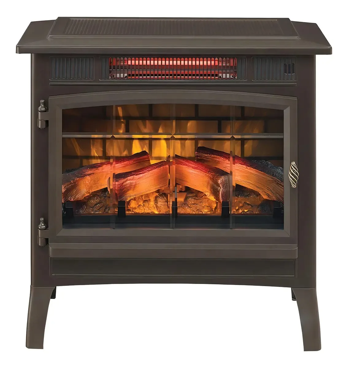 Lareira Elétrica Duraflame 3D Bronze
