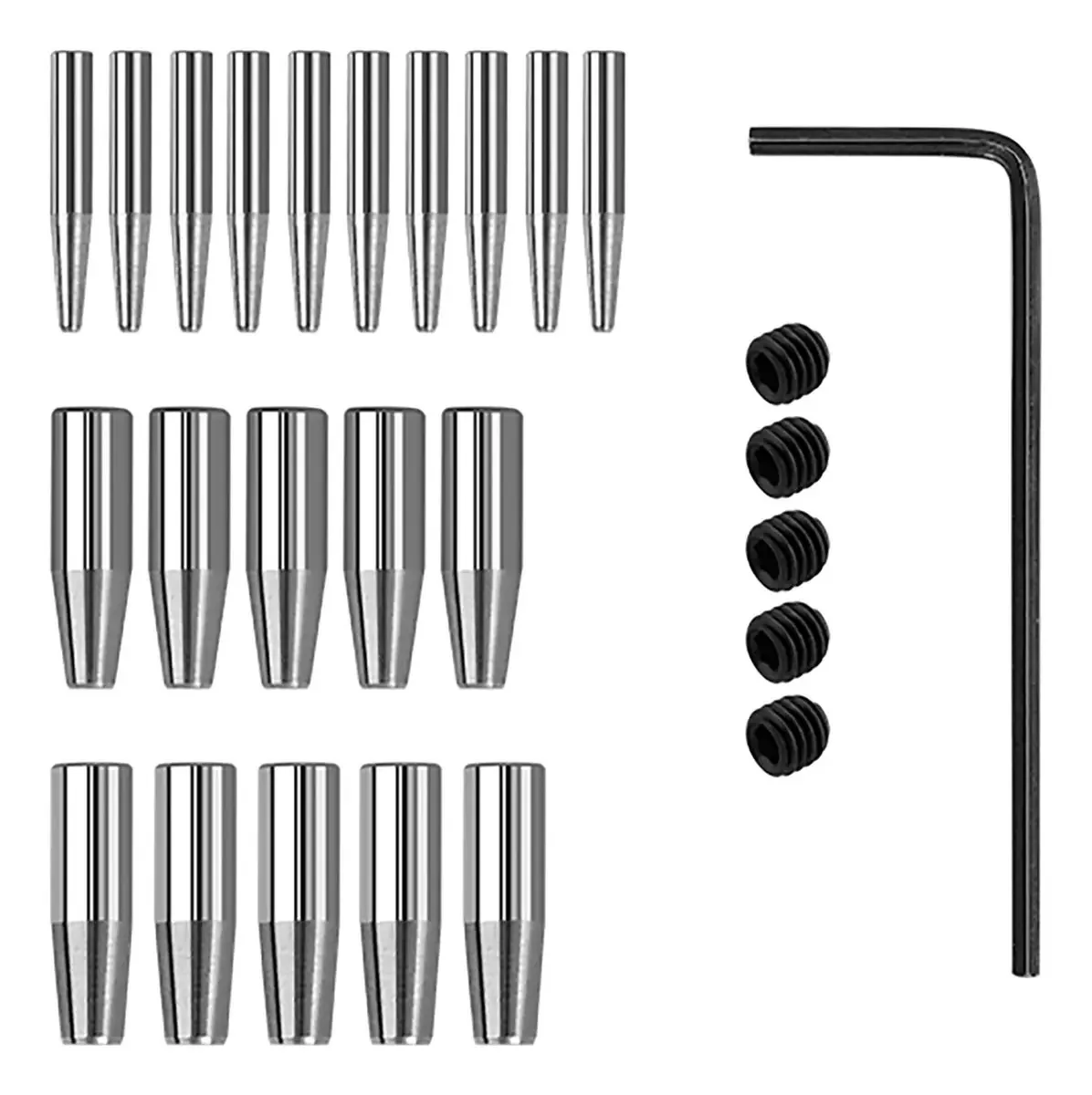Furador de Couro Estilo Brogue 20 Peças Reposição DIY