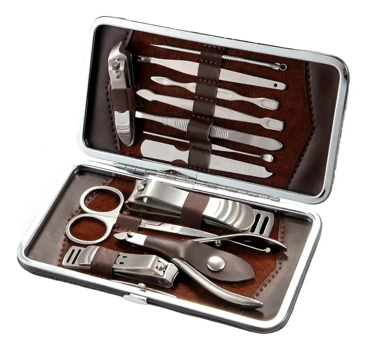 Kit de manicure e pedicure Home Love Manicure de 12 peças