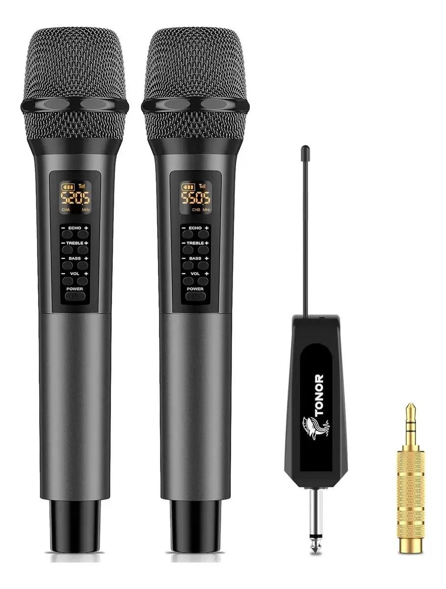 Microfones Tonor TW525 Dinâmico Cardioide cor cinza-escuro