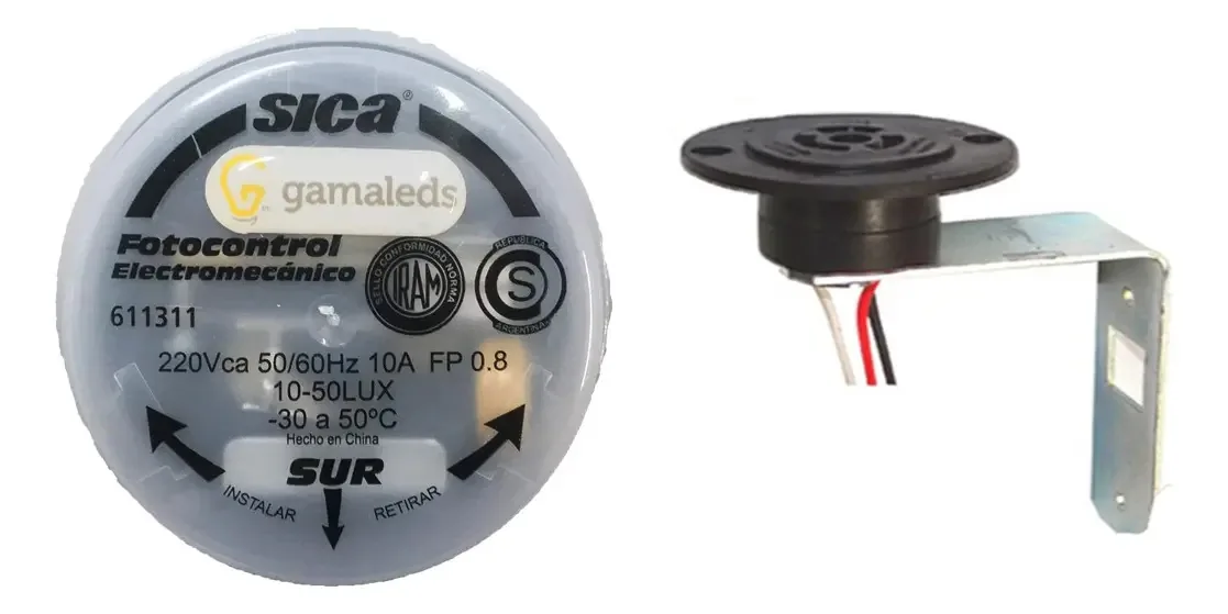 Pacote X2: Fotocélula de iluminação pública Focontrol Sunshine I