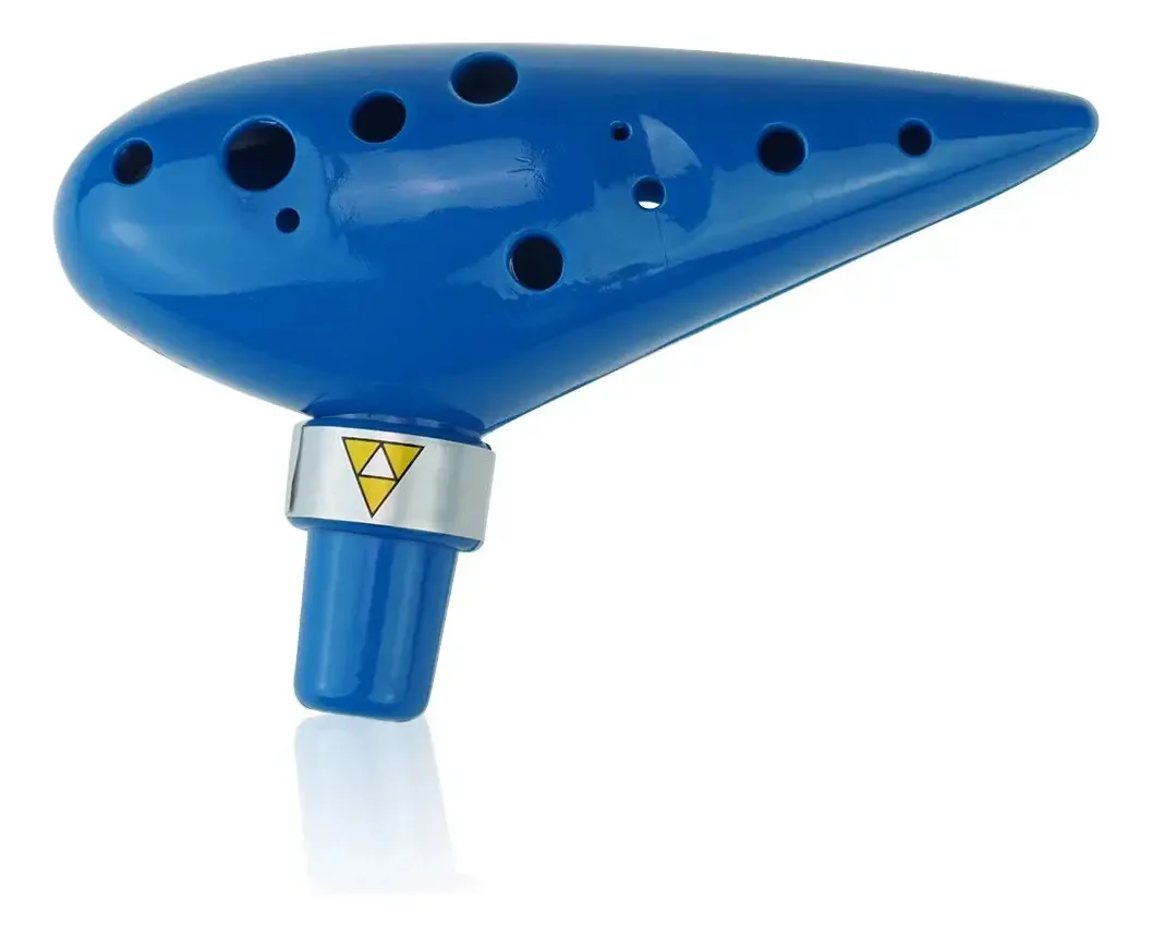 Ocarina De Plástico Zelda Ocarina De 12 Agujeros Con 12 Agujeros Alto C, Ocarina Réplica Zelda Ocarina, Ocarina De Plástico Irrompible Por Ocarinawind