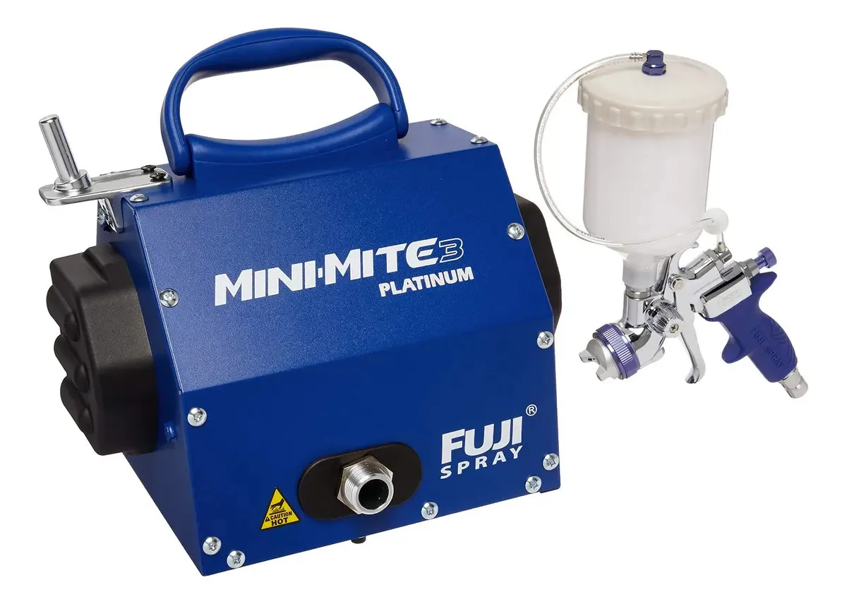Fuji Spray -t75g Mini-Mite 3 Platinum - Sistema de pulverização. Cor: azul