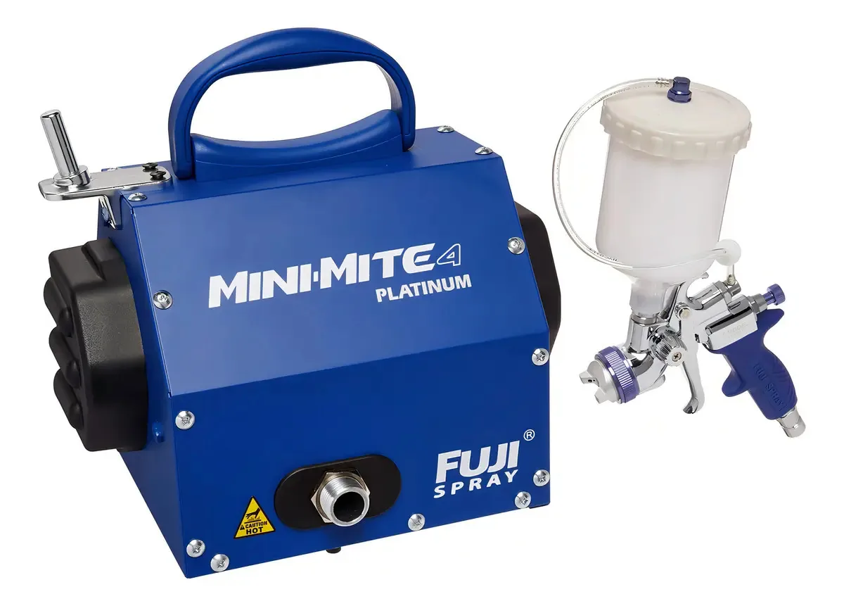 Fuji Spray Mini-Mite 4 Platinum - Aerógrafo HVLP por Gravidade