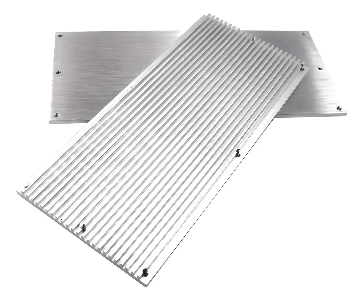 Dissipador de calor LED de alumínio Cob 220x100x8mm de alta dissipação