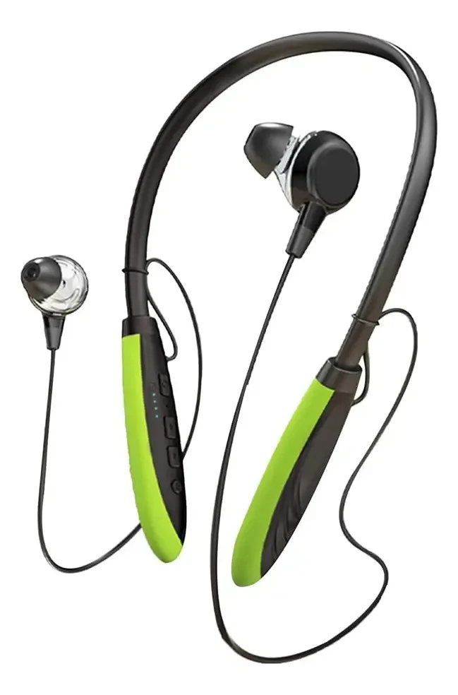 Fones de Ouvido Viodmss, Modelo X100, Cor Preta, Luz LED Azul, 2 Pares, Som Estéreo, Conectividade Sem Fio, Design Ergonômico.