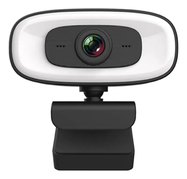 Mini webcam de computador USB Rumoe Webcam Full HD 4k com microfone de tripé para PC, laptops, câmera de streaming