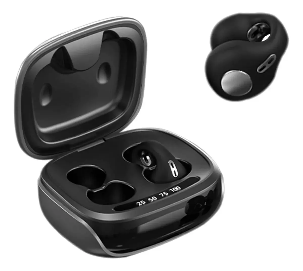 Dinio Fones de Ouvido Sem Fio de Condução Óssea Fones Abertos com Clipe Fones de Condução Óssea para Ciclismo Corrida Work-b