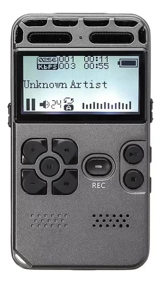 Gravador de voz digital preto BIXUEJ Unknown 8GB
