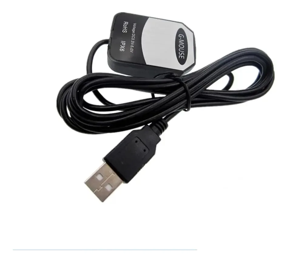 Módulo receptor GPS Tesrgre Vk-162 Módulo de posicionamento de navegação com antena embutida e interface USB para navegação precisa
