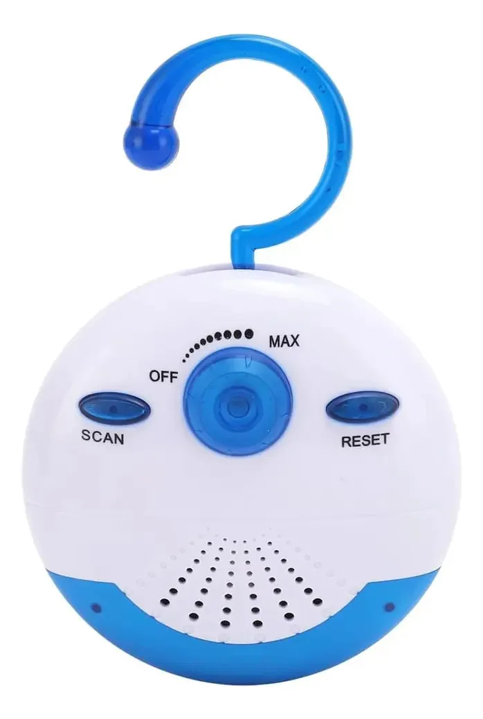 Cogae Rádio À Prova D'Água Para Chuveiro, Mini Rádio FM Portátil Com Alto-Falante Embutido Para Banheiro, Cozinha, Navegação, Trilhas, Alto-Falante Para Chuveiro