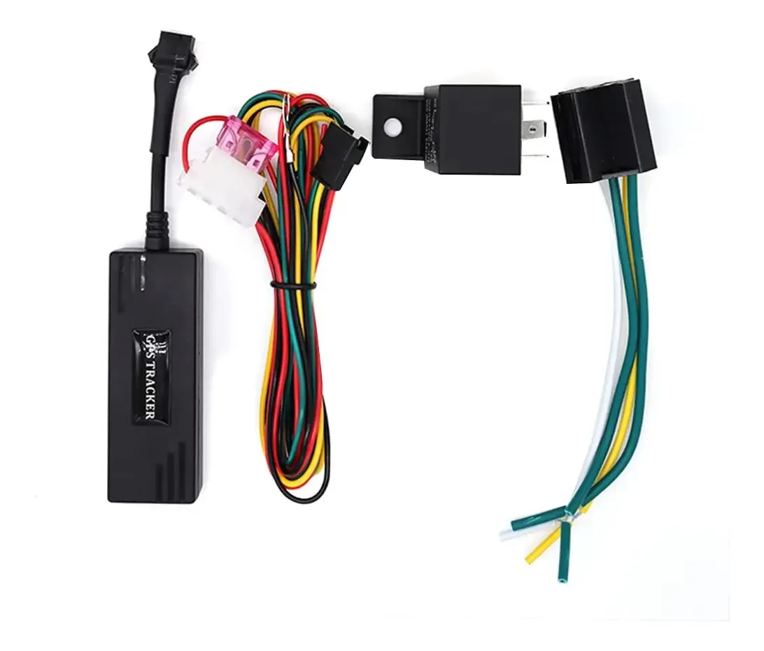 Rastreador GPS de veículos Cogae 2G com relé, rastreador GPS para carros, motocicletas e carros elétricos, monitoramento remoto de aplicações de corte de combustível