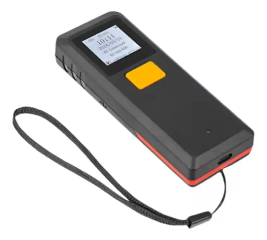 Yixue Scanner de Código QR Sem Fio Scanner de Código de Barras Portátil Bluetooth Código de Barras Warehouse Express Scanner de Código de Barras M9d 1d 2d