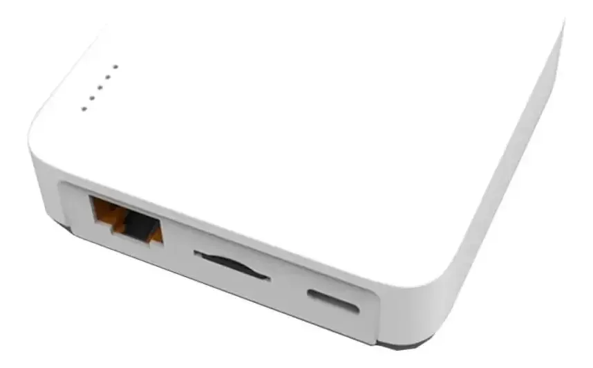 Rumoe Servidor de Impressão em Rede USB de 3 Portas NP332 Servidor de Impressão em Rede de Interface Múltipla (versão de Rede + Wifi)