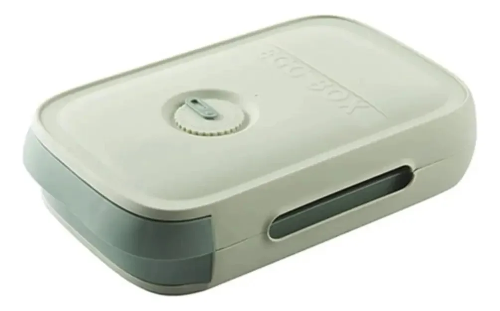 Armazenadora Ovos Eggbox Organizacão Durável Modernidade Cor Branco