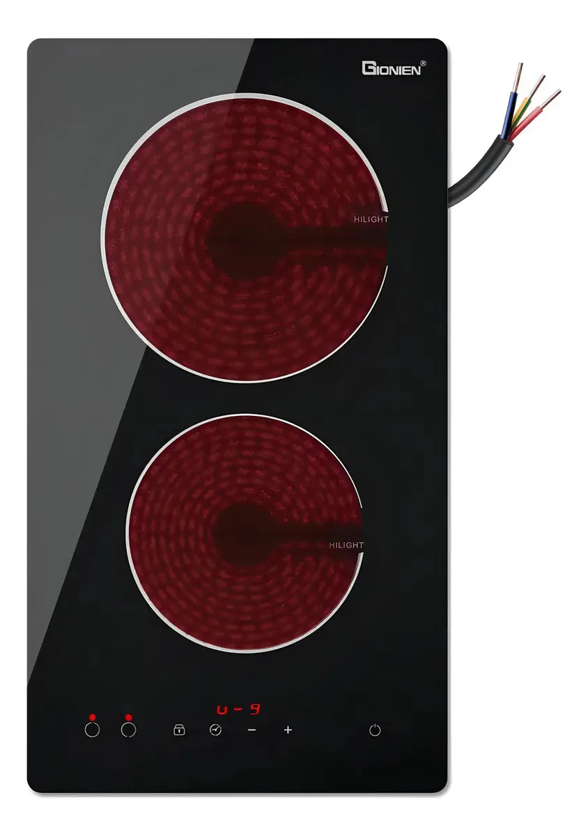 Gionien Fogão Cooktop Elétrica GTM230T Cor Preto